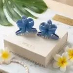 Crocus Floral Hair Claw Clips